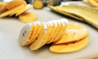 Банановые чипсы в духовке